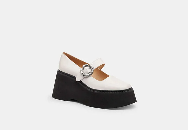 Tea Rose Platform Mary Jane