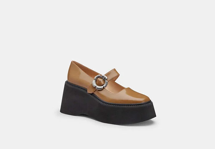 Tea Rose Platform Mary Jane