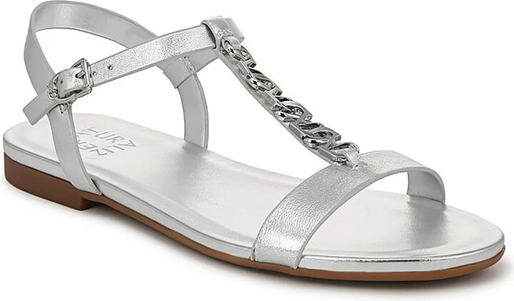 Teach Womens Adjustable Flat Ankle Strap