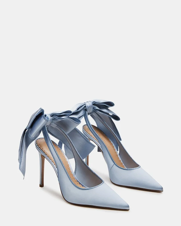 Teacup Blue Satin - Image 3
