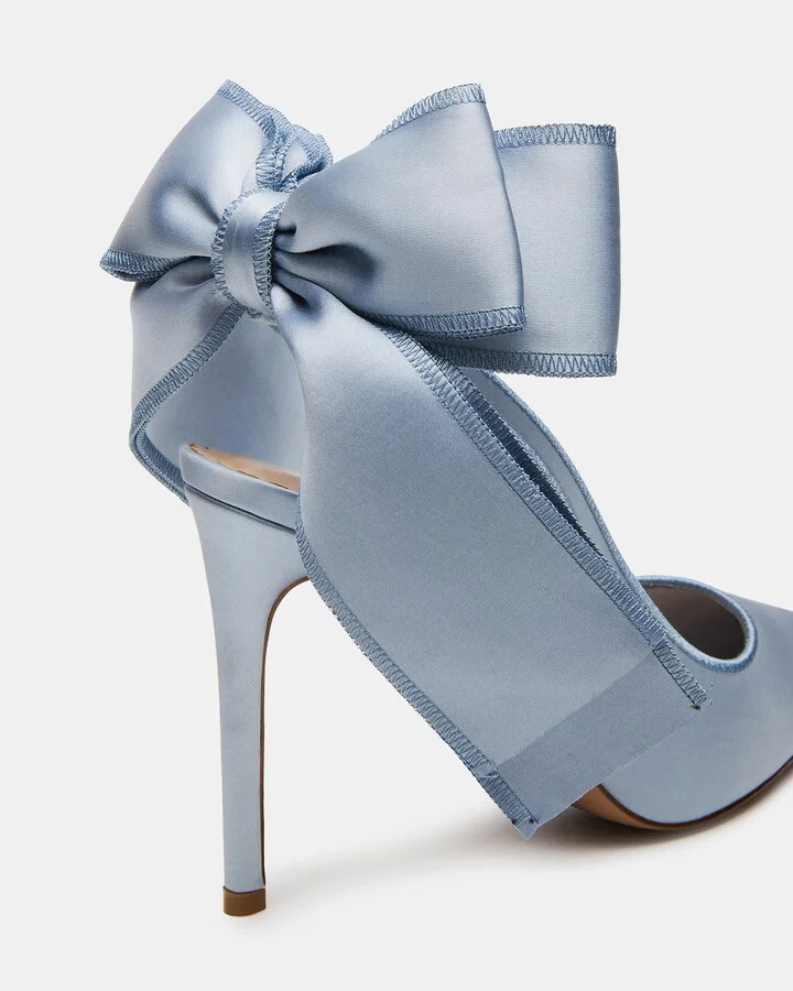 Teacup Blue Satin - Image 4