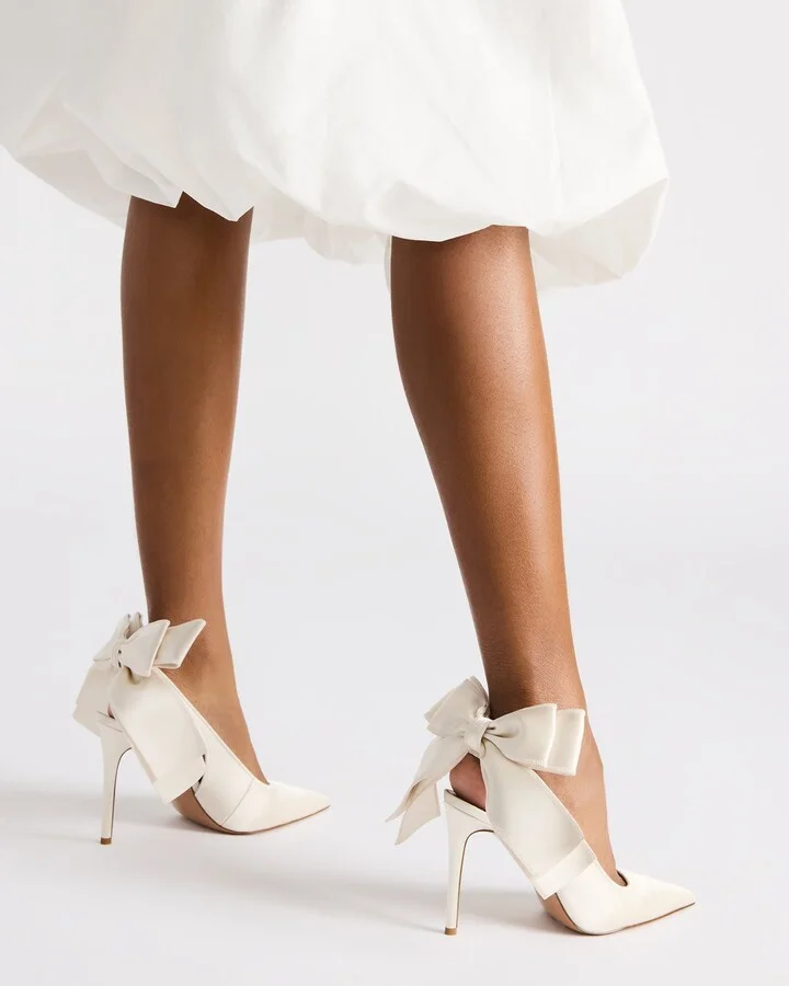 Teacup Ivory Satin - Image 2