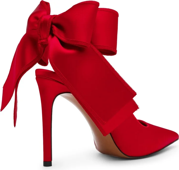 Teacup Slingback Pointed Toe Pump - Image 9