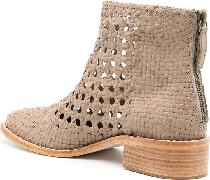 Teca perforated-detailing boots - Image 3