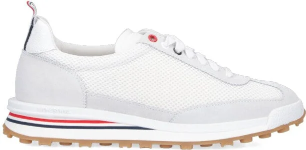Tech Runner" Sneakers - White
