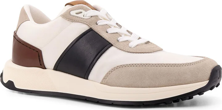 Technical Fabric And Leather Sneakers - Image 2