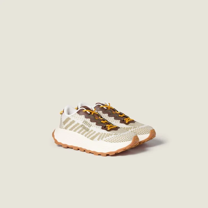 Technical fabric sneakers