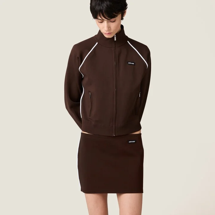 Technical yarn miniskirt - Image 2