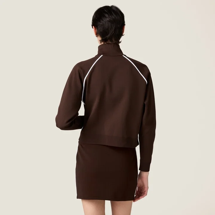Technical yarn miniskirt - Image 3