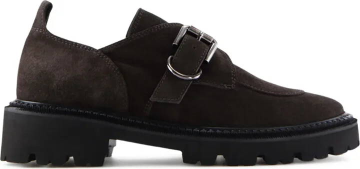 Tecla buckle-detail loafers