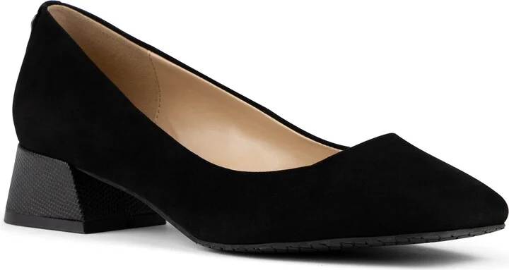 Teddie Square Toe Pump