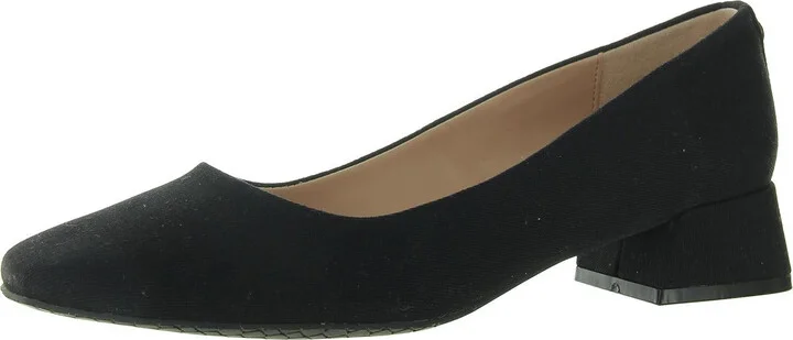 Teddie Womens Denim Man Made Pumps