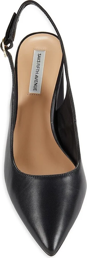 Teddy 82MM Leather Block Heel Pumps - Image 5