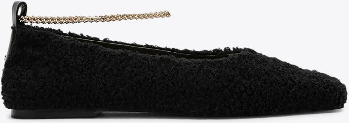 Teddy Augusta Shearling Ballet Flats