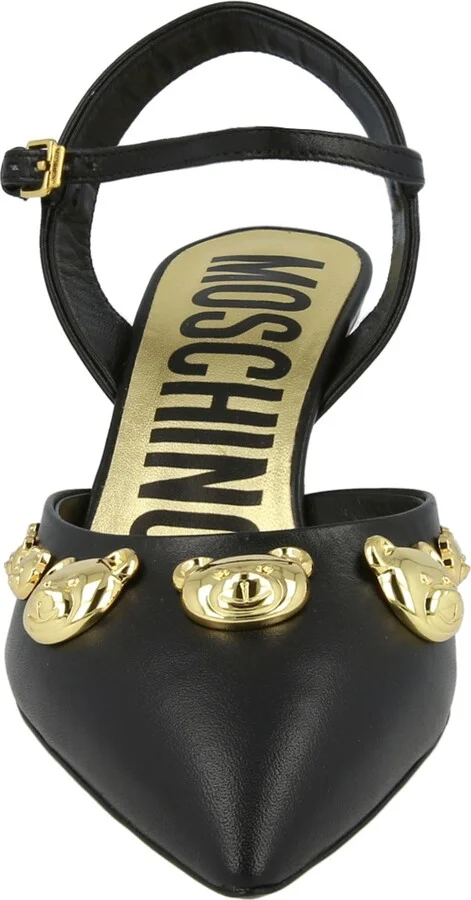 Teddy Bear Stud Kitten Heel Pump - Image 3