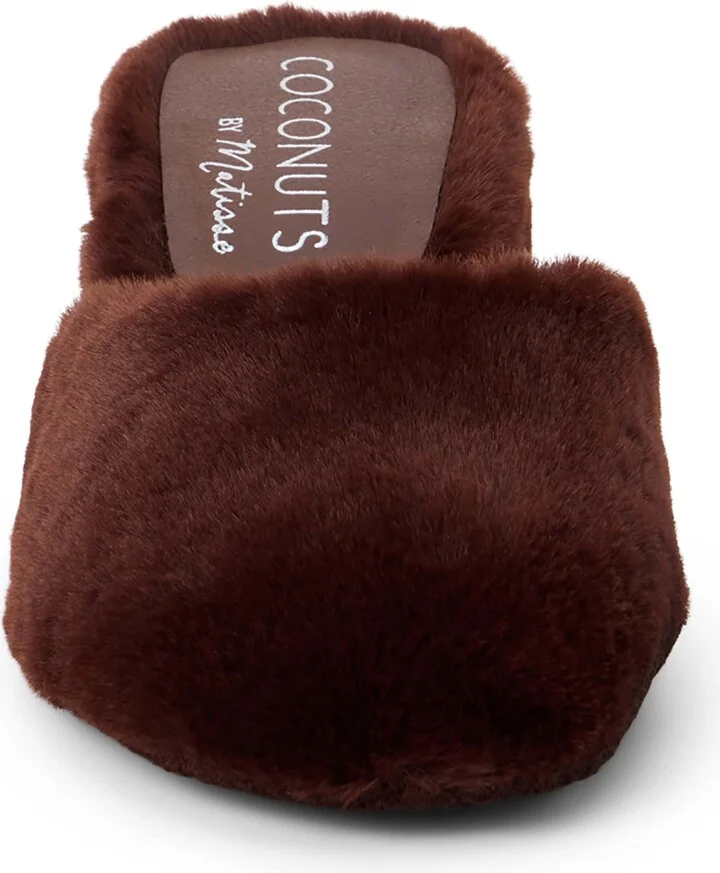 Teddy Faux Fur Mule - Image 11