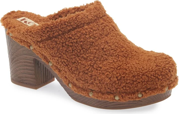 Teddy Faux Fur Teddy Clog