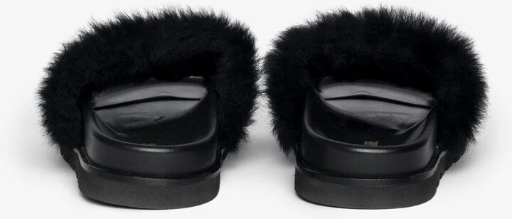 Teddy Shearling Mules - Image 2