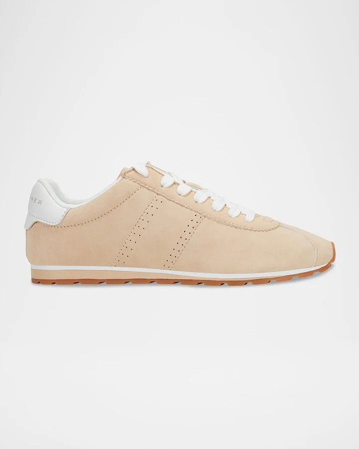 Teddy Suede Low-Top Sneakers