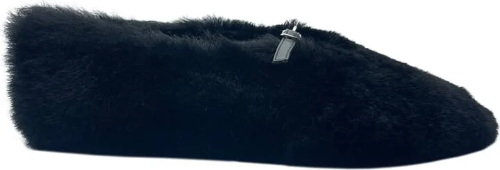 Tee Mary Jane Fur Ballerina
