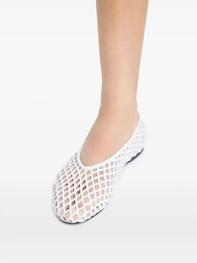 Tee Perforated ballerina shoes - Image 5