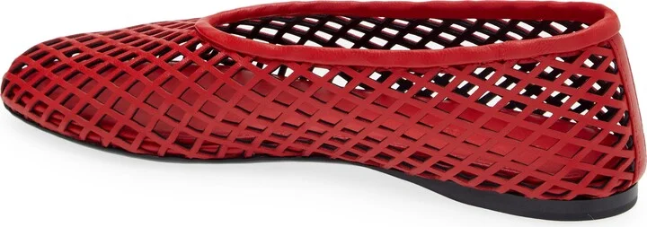 Tee Perforated Ballet Flat - Image 6