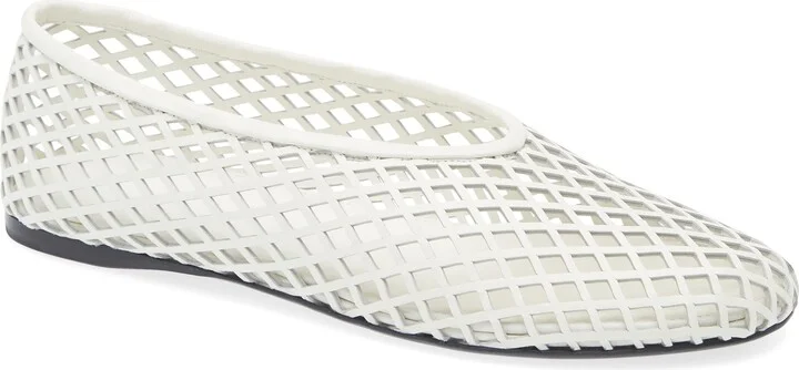 Tee Perforated Ballet Flat