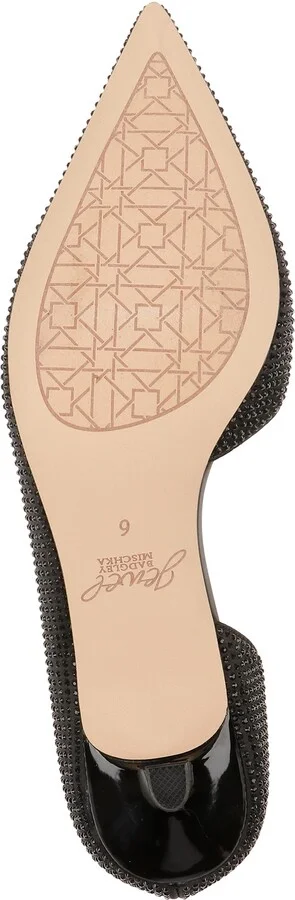 Teegan Half d'Orsay Pointed Toe Kitten Heel Pump - Image 6