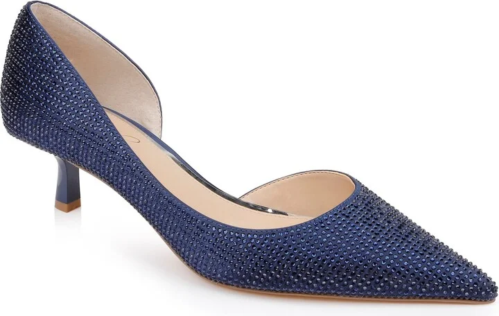 Navy Satin