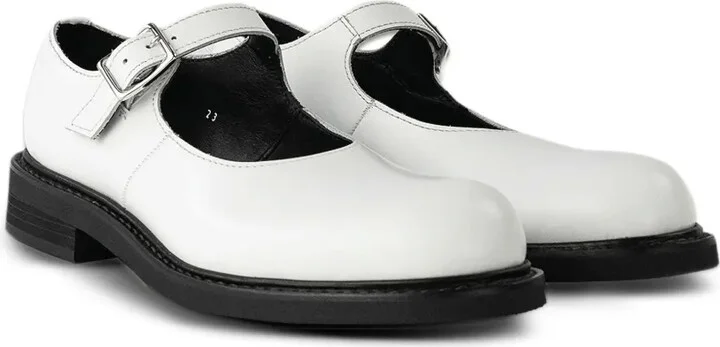Teiban Goodyear buckle-strap Mary Jane ballet flats - Image 2