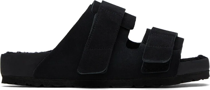 Tekla Black Birkenstock Edition Uji Sandals