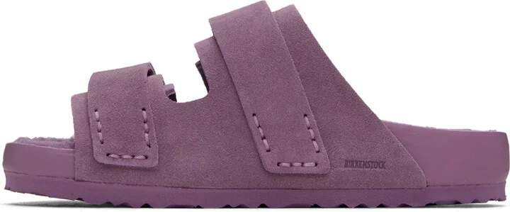 Tekla Purple Birkenstock Edition Uji Sandals - Image 3