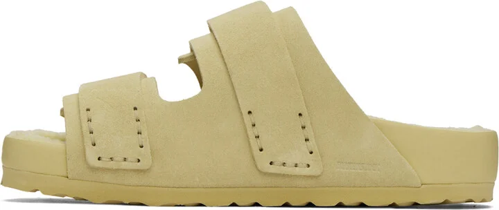 Tekla Yellow Birkenstock Edition Uji Sandals - Image 3
