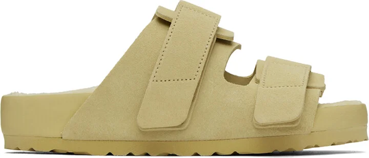 Tekla Yellow Birkenstock Edition Uji Sandals