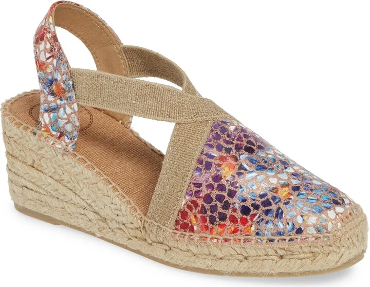 Telva Espadrille Wedge Pump
