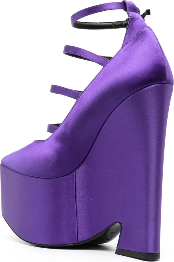 Tempest strappy platform pumps - Image 3