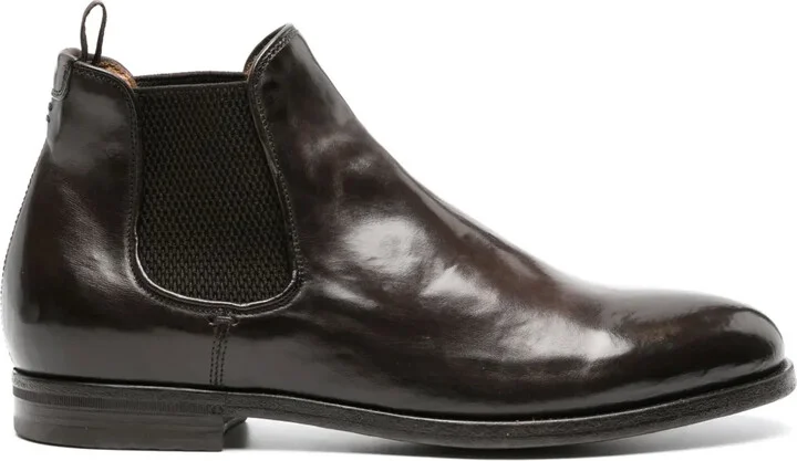 Temple 008 Chelsea leather boots