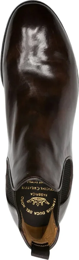 Temple 008 leather ankle boots - Image 4