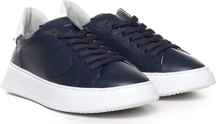 Temple Sneakers With Logo Application - Image 2