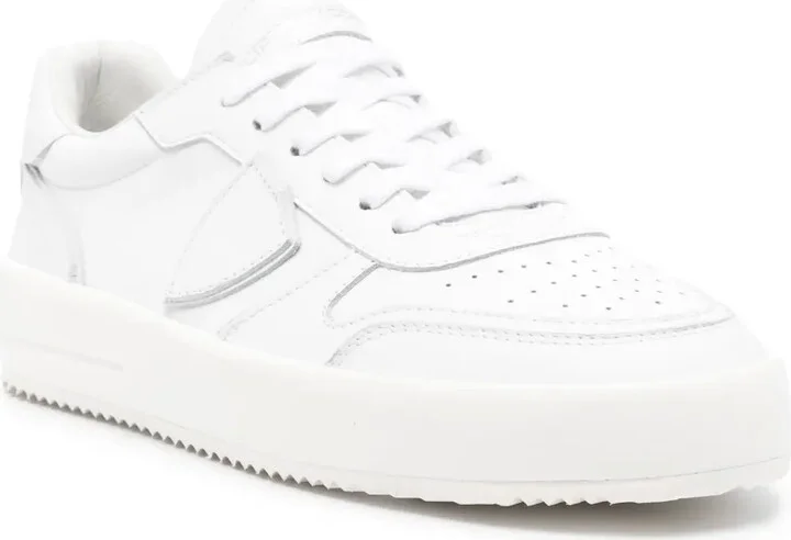 Temple Veau leather sneakers - Image 2