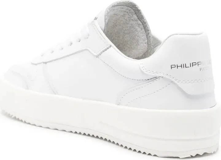 Temple Veau leather sneakers - Image 3