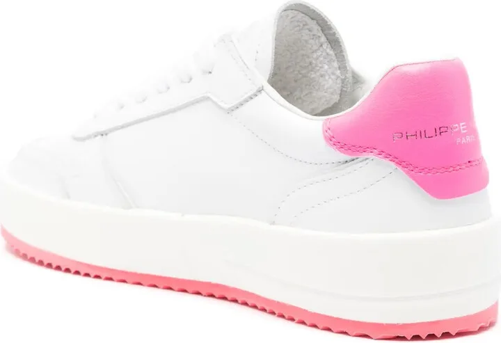 Temple Veau leather sneakers - Image 3