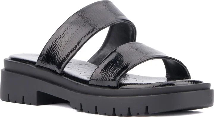 Tempting Platform Slide Sandal