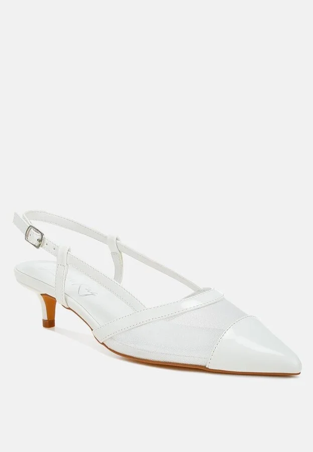 Temptress Mesh Slingback Sandals - Image 4