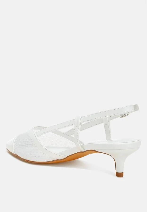 Temptress Mesh Slingback Sandals - Image 5