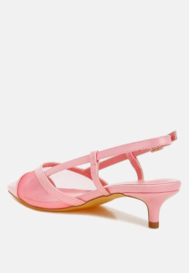 Temptress Mesh Slingback Sandals - Image 8