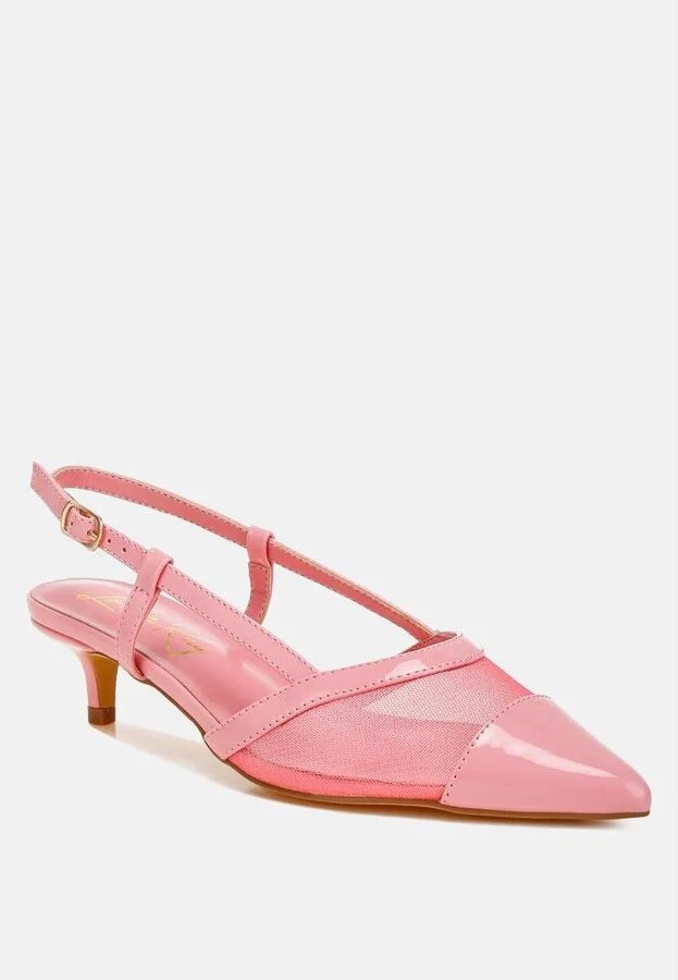 Temptress Mesh Slingback Sandals - Image 9