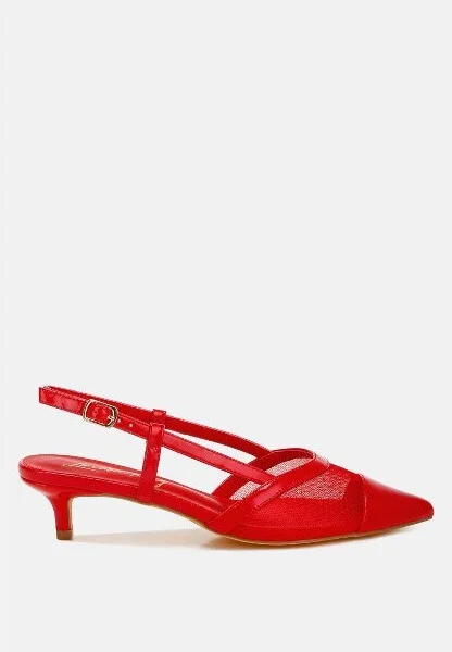 Temptress Mesh Slingback Sandals Women