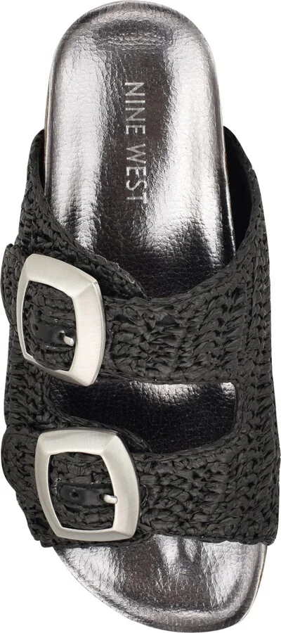 Tenly Raffia Slide Sandal - Image 4