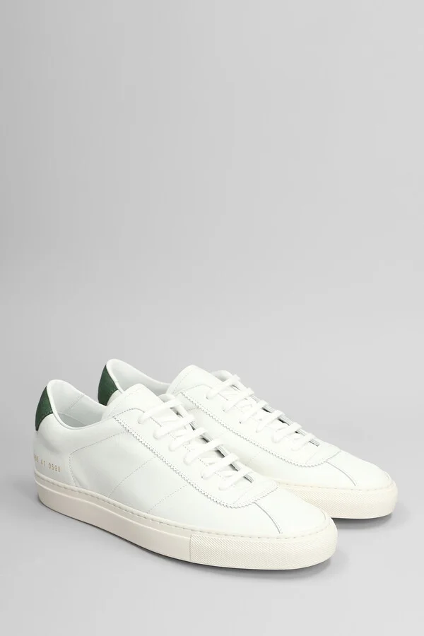 Tennis Classic Sneakers In White Leather - Image 2